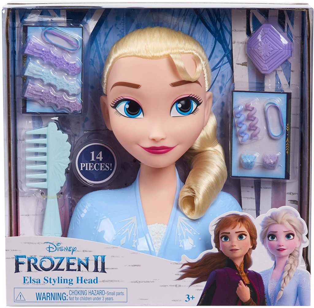 Disney Frozen 2 Elsa Styling Head 3 Toys Toys Toys 