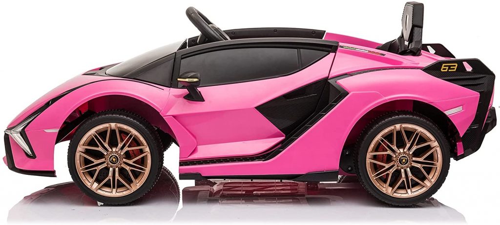 Licensed Lamborghini SIAN 12V Electric Ride On Car Pink | Toys Toys Toys UK