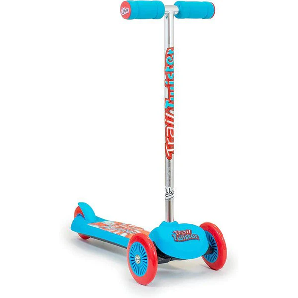 blue scooter